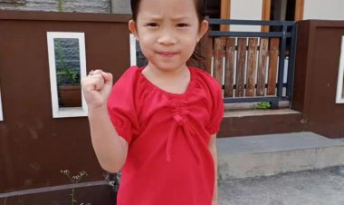 BALITA yang hilang dirumah pada Selasa siang, kini telah ditemukan di Pantai Cihara Lebak