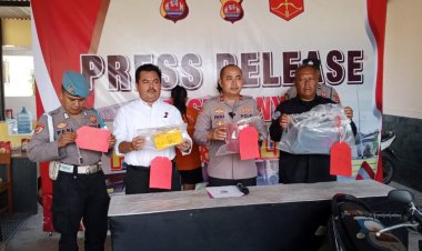 Polsek Anyar berhasil Amankan Pasangan suami istri yang mencuri Uang dan Handphone