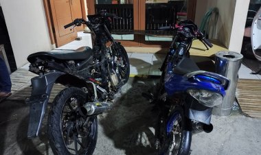 Tiga Remaja Diamankan Jajaran Polsek Anyar Di Duga Hendak Balap Liar Dikawasan Jalan Nasional, Jalur Wisata Pantai Anyar