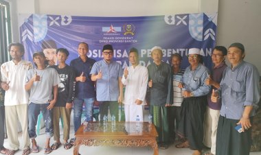 Sosialisasi Pembentukan Perda Daerah Provinsi Banten, Oleh Anggota DPRD Fraksi Partai Demokrat Heri Handoko SE, M.I.P