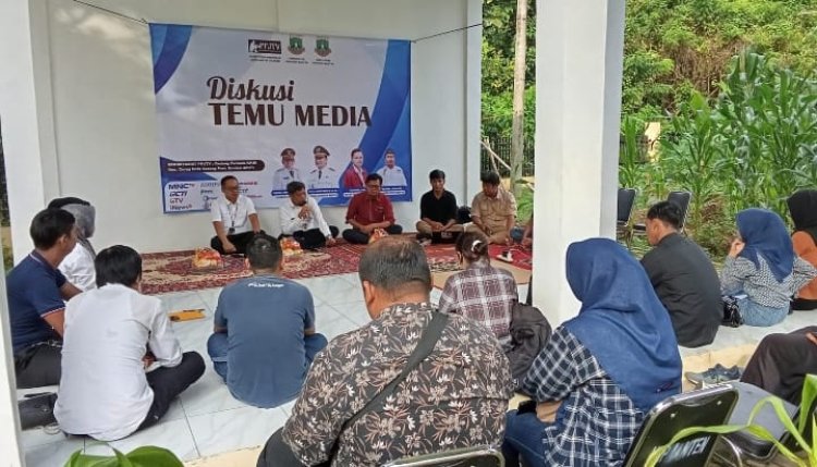 Diskusi Insan Pers PPJTV Banten dan OPD Banten Jalin Sinergitas