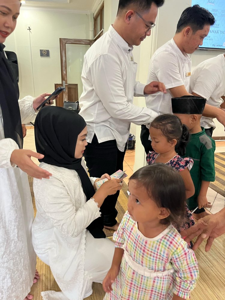 CSR Hotel Horison Pondok Layung Anyer Gelar Santunan Anak Yatim Dan Buka Bersama