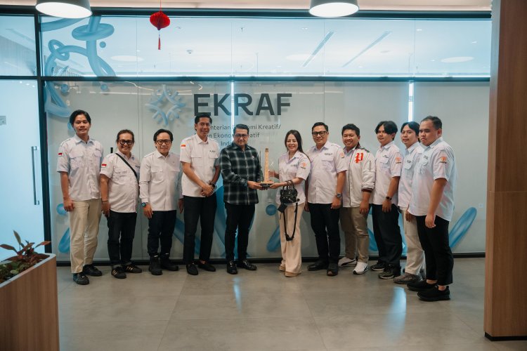 FEKRAF Banten Dorong Pengembangan Ekosistem Ekonomi Kreatif Banten Melalui Audiensi dengan Menteri Ekonomi Kreatif