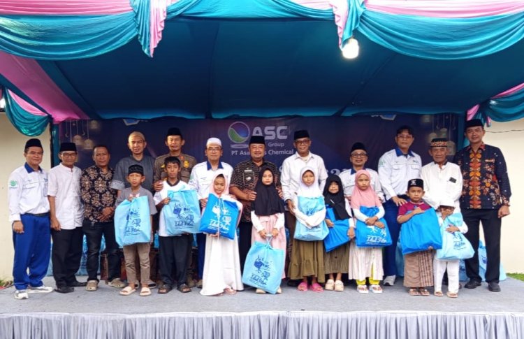 Ramadan Berkah, PT ASC Santuni Anak Yatim dan Buka Puasa Bersama Warga