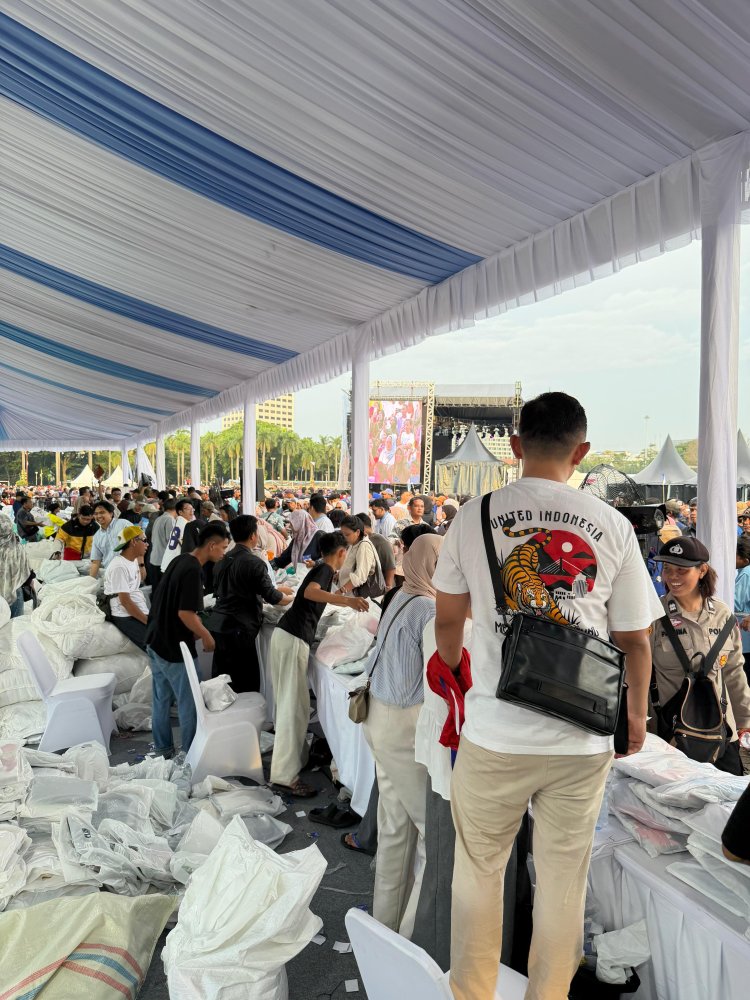 Ekraf Banten Bersinar di Pesta Rakyat Monas, 14.000 Paket Diserbu Pengunjung