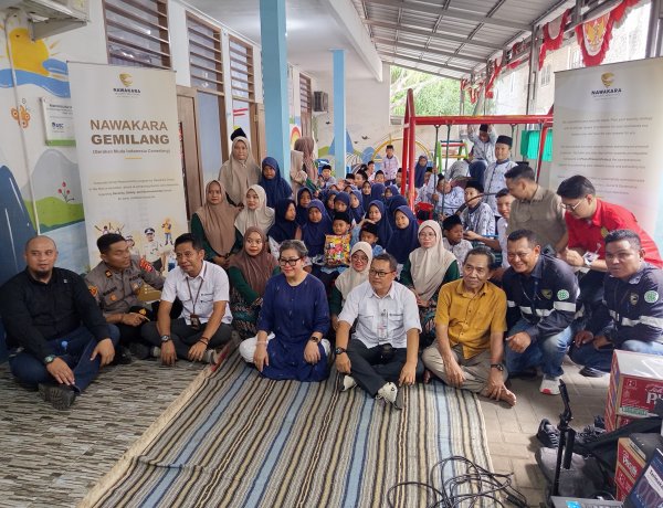 PT Nawakara Perkasa Nusantara Tebar Kepedulian, Salurkan CSR Pendidikan di Yayasan Nikmatil Alma Almabarroh Cilegon