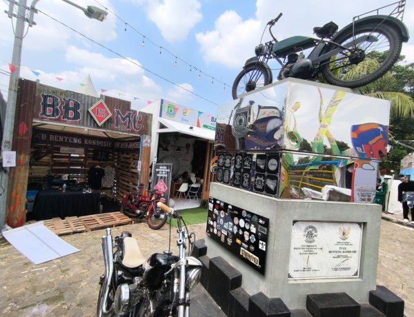 BB1% MC Banten Ramaikan Festival Cisadane 2026 dengan Motor Ikonik Eropa dan Amerika
