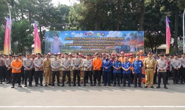 Polri Gelar Apel Serentak Kesiapsiagaan Penanganan Karhutla di Seluruh Indonesia